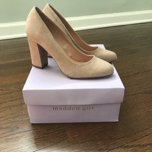 Madden Girl Women’s Block Heel Pumps, Size 6.5